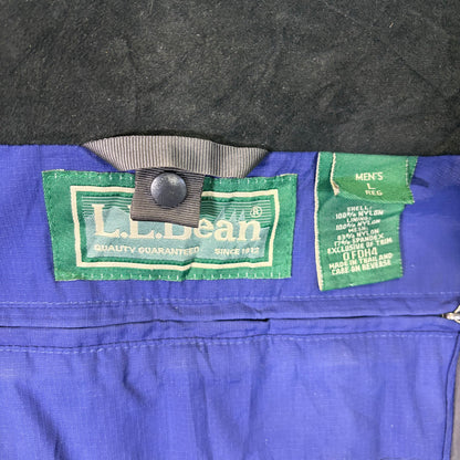 L.L.Bean Colorblock Mountain Jacket Blue Gray L 90s