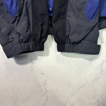 L.L.Bean Colorblock Mountain Jacket Blue Gray L 90s