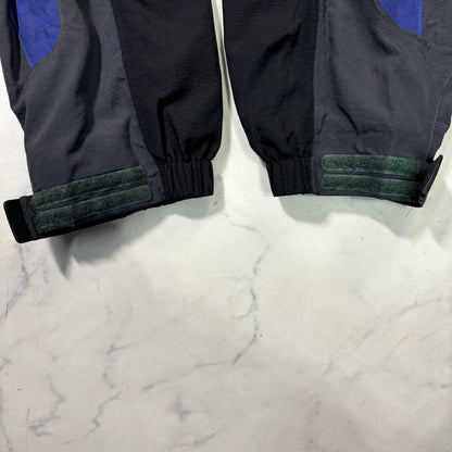 L.L.Bean Colorblock Mountain Jacket Blue Gray L 90s