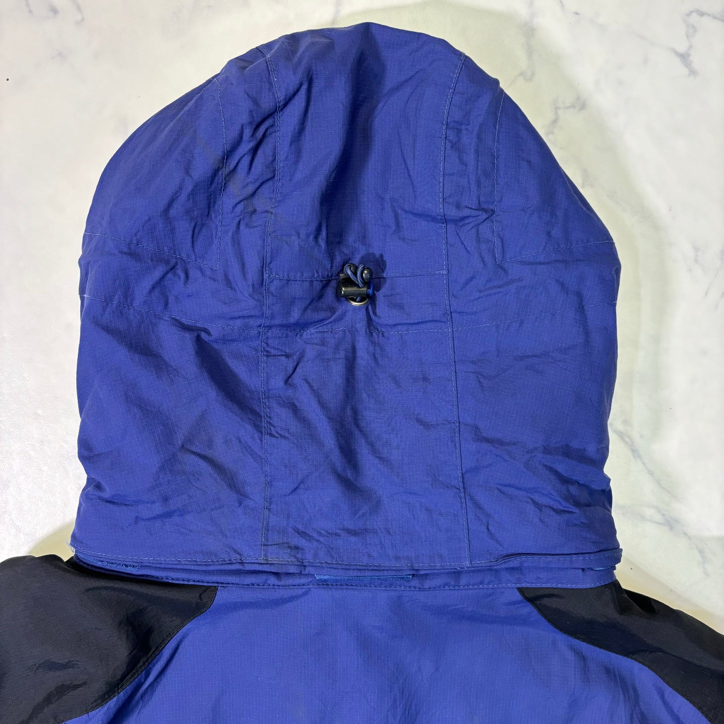 L.L.Bean Colorblock Mountain Jacket Blue Gray L 90s