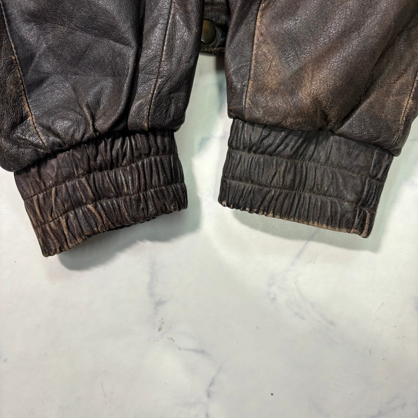 adidas Lake Placid 1932 Olympics Leather Bomber Jacket 90s vintage