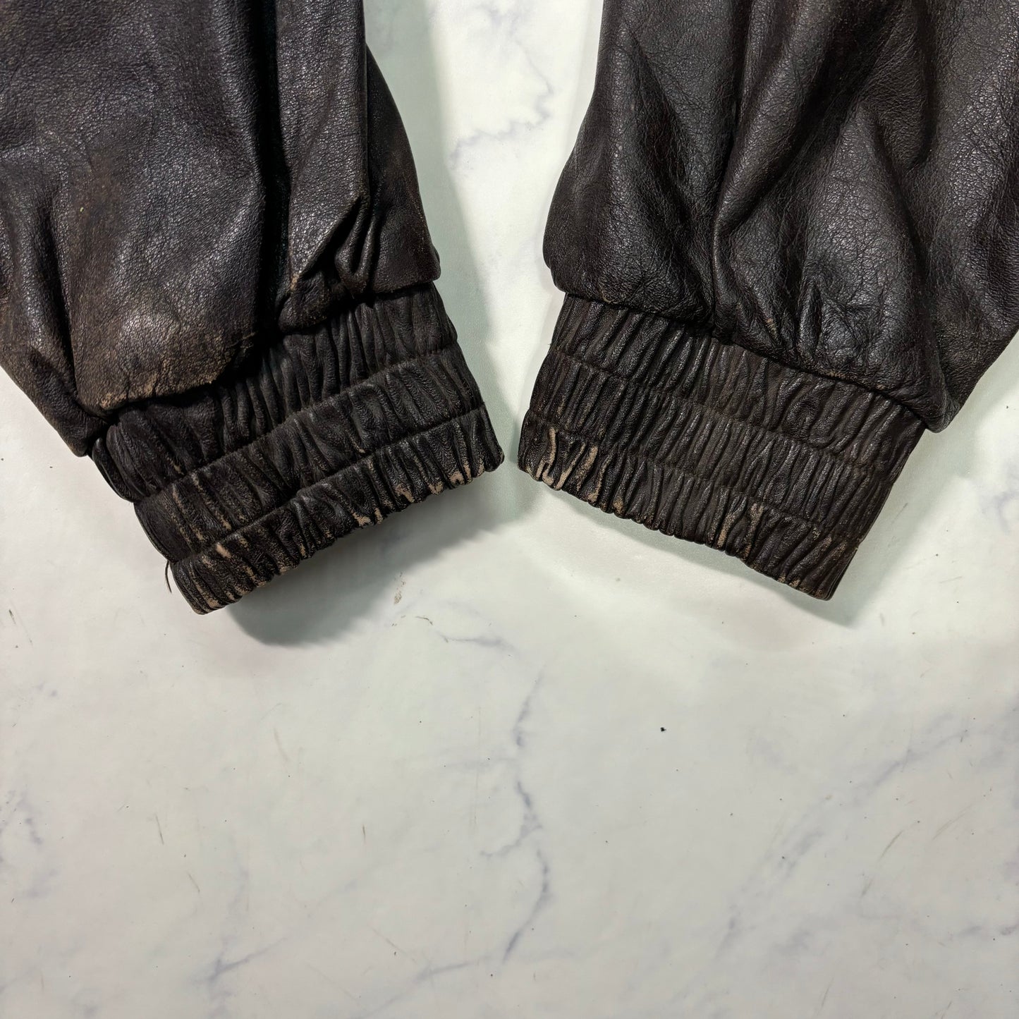 adidas Lake Placid 1932 Olympics Leather Bomber Jacket 90s vintage