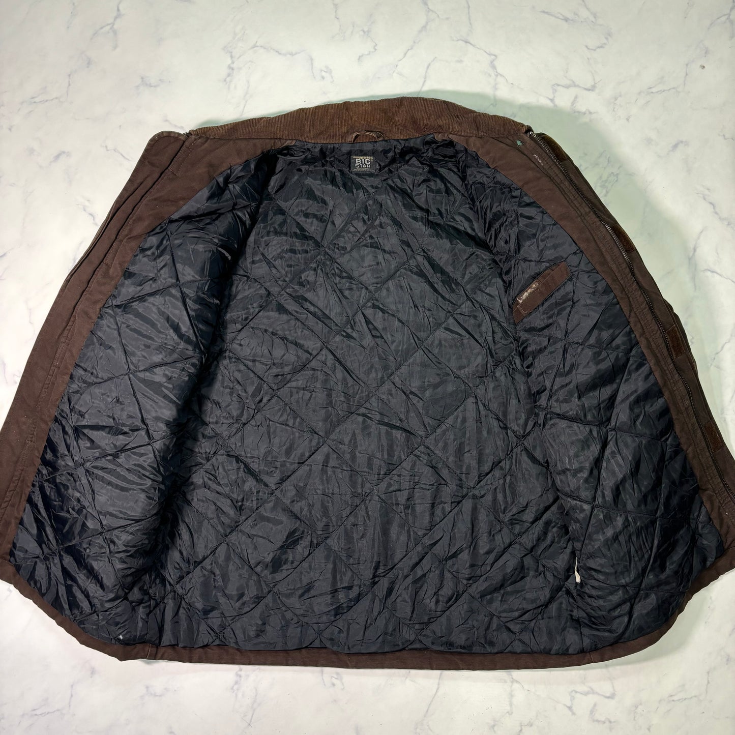 Big Star Brown Work Duck Jacket L