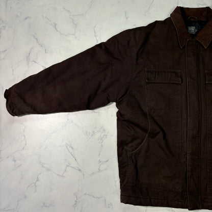 Big Star Brown Work Duck Jacket L