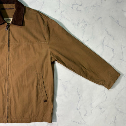 Camel Active Leather Collar Jacket Beige Duck　