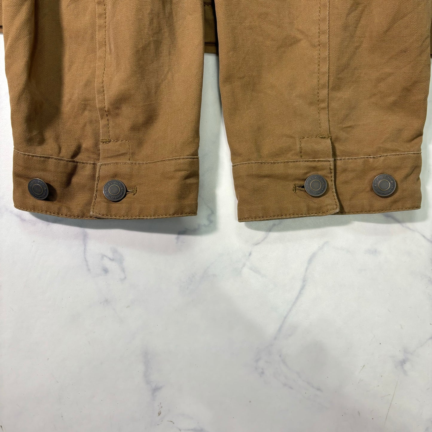 Camel Active Leather Collar Jacket Beige Duck　