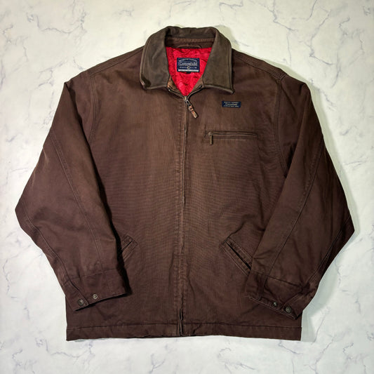 Cottonfield Work Jacket Brown XXL