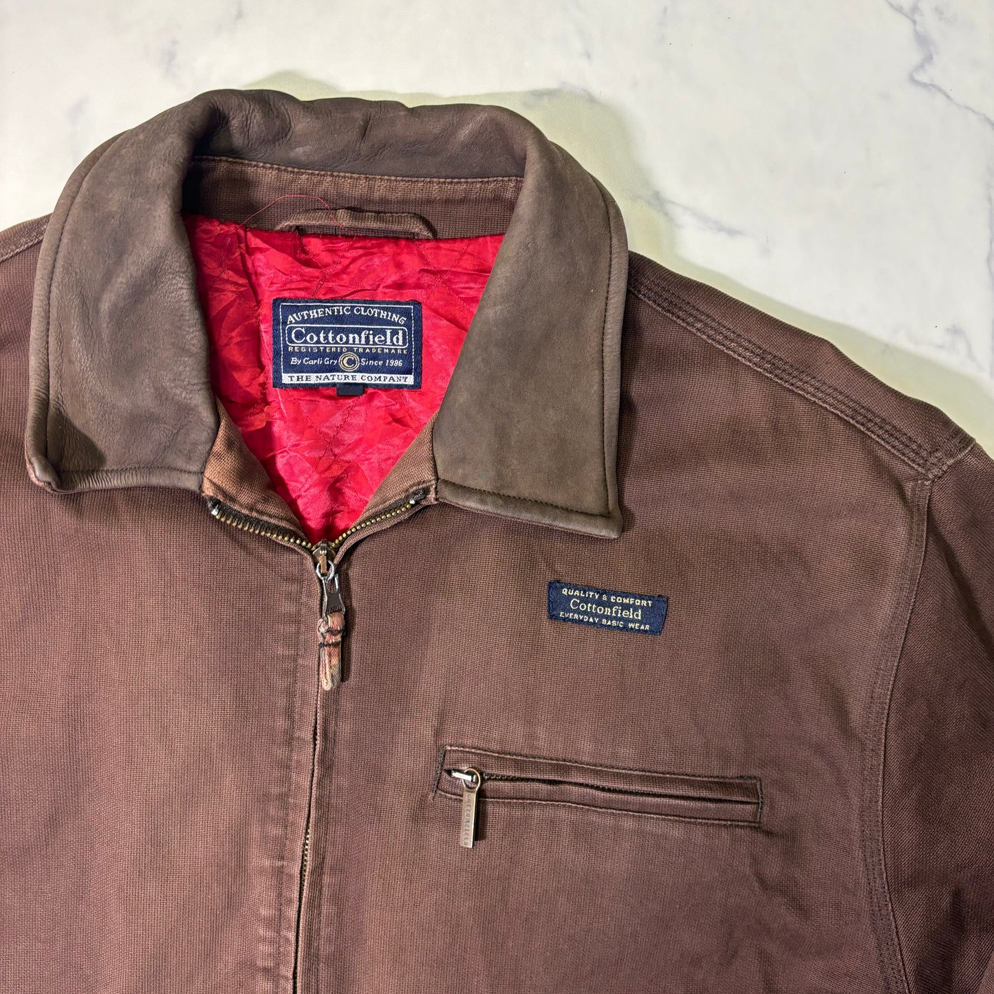 Cottonfield Work Jacket Brown XXL