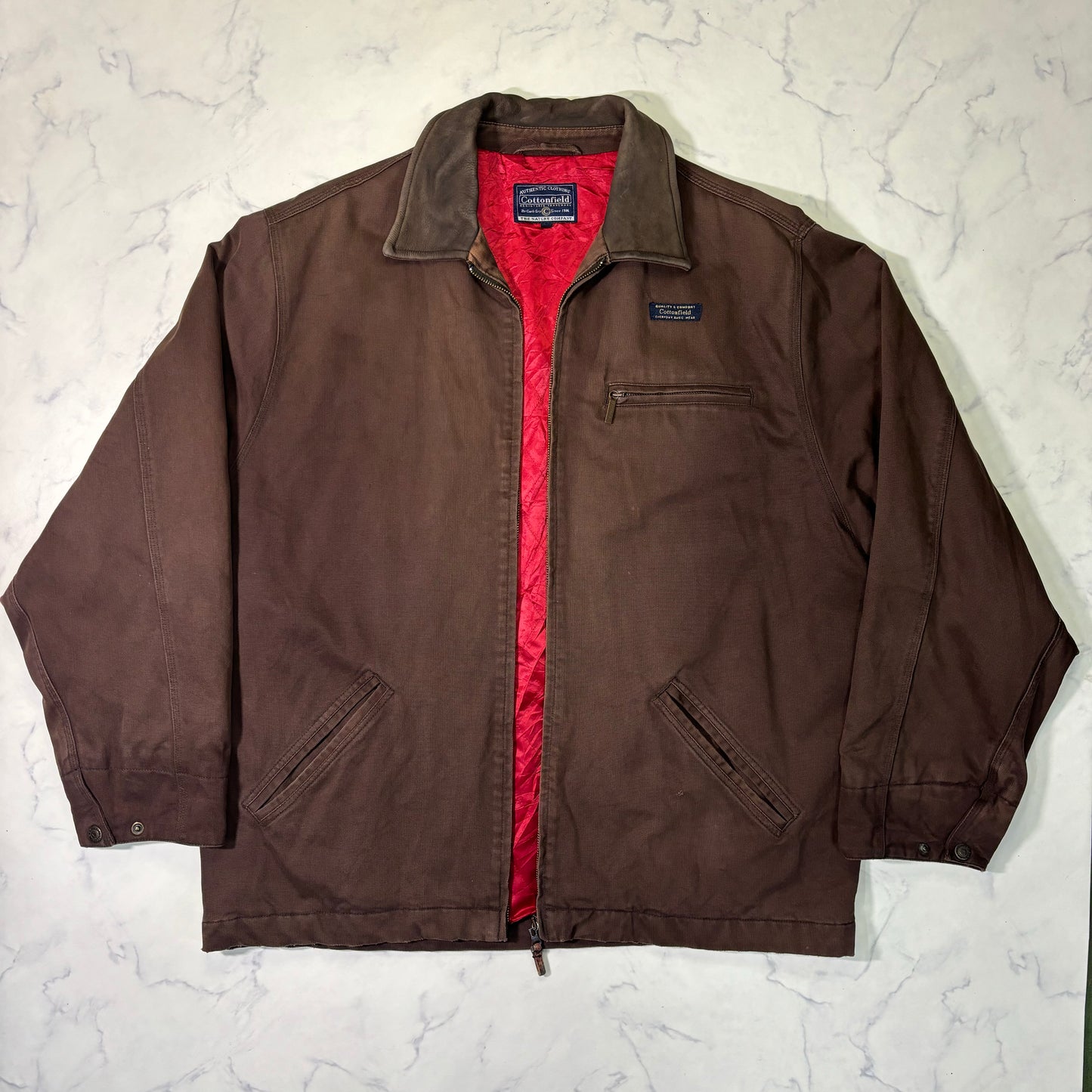 Cottonfield Work Jacket Brown XXL