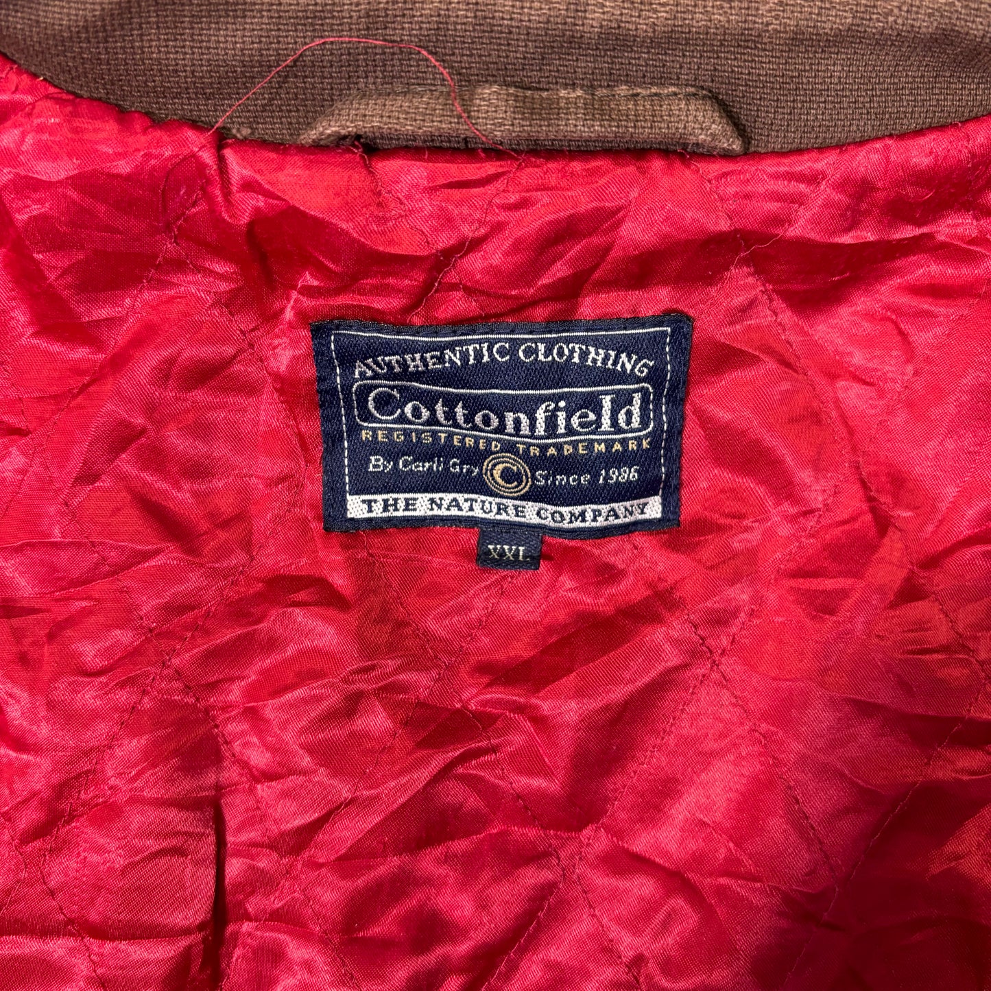 Cottonfield Work Jacket Brown XXL
