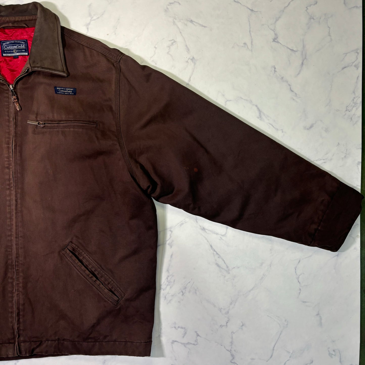 Cottonfield Work Jacket Brown XXL