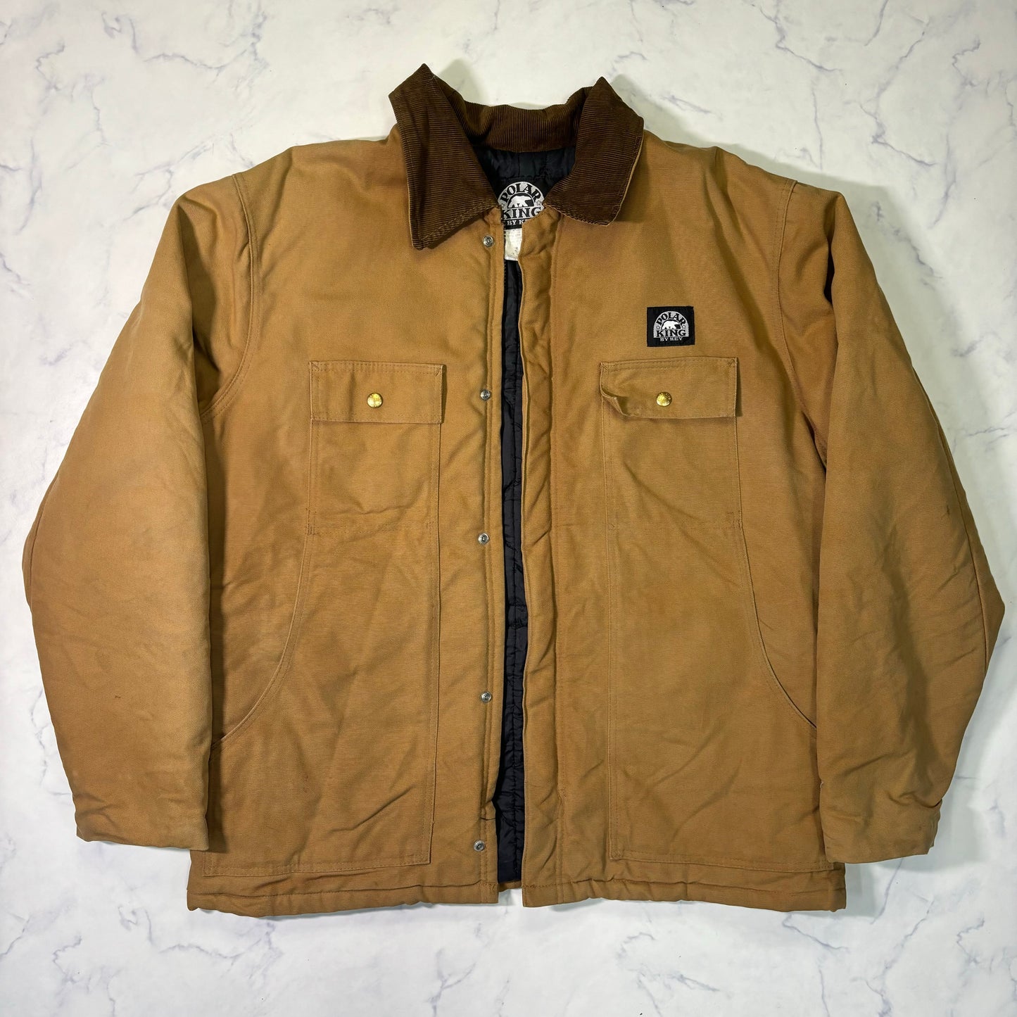 Polar King Duck Jacket Brown 46