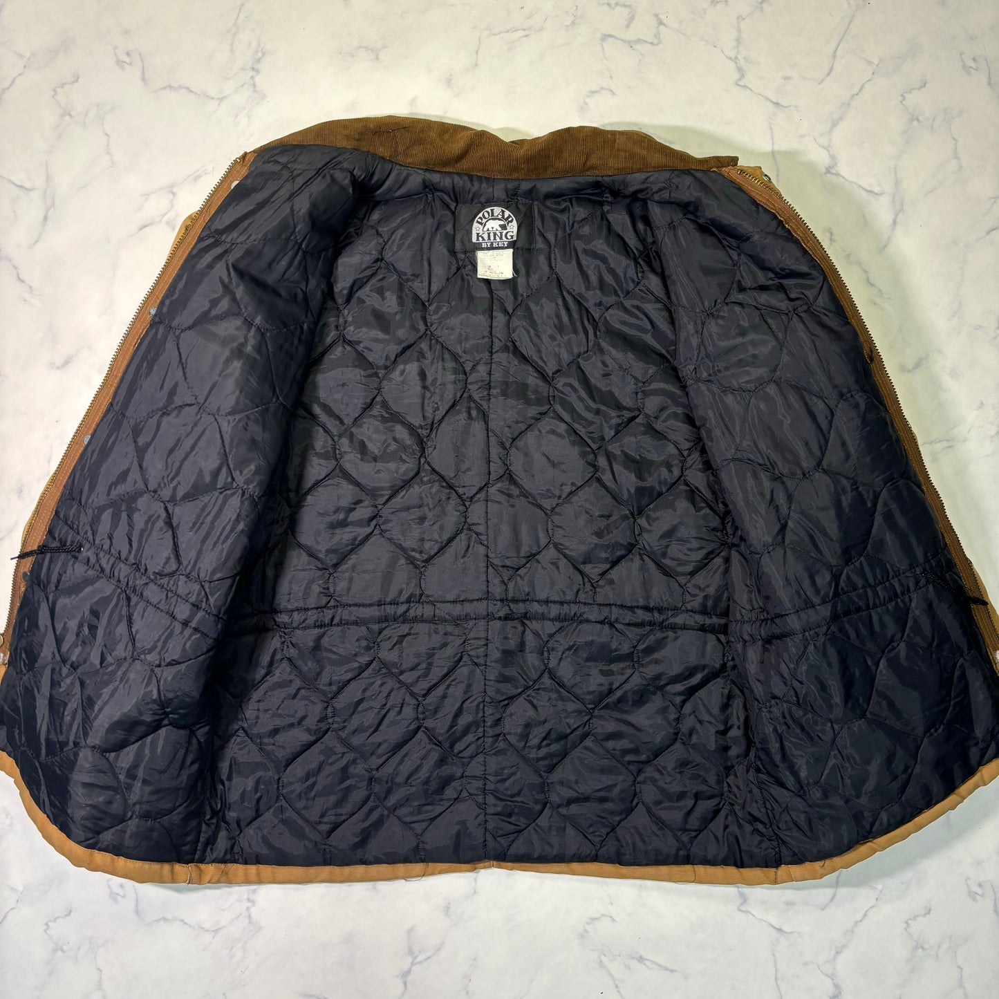 Polar King Duck Jacket Brown 46
