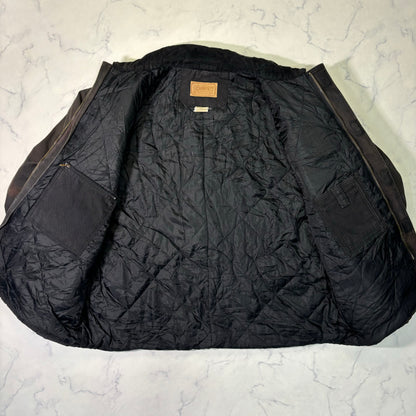 Schmidt Duck Distressed Work Jacket Faded Black 2XL