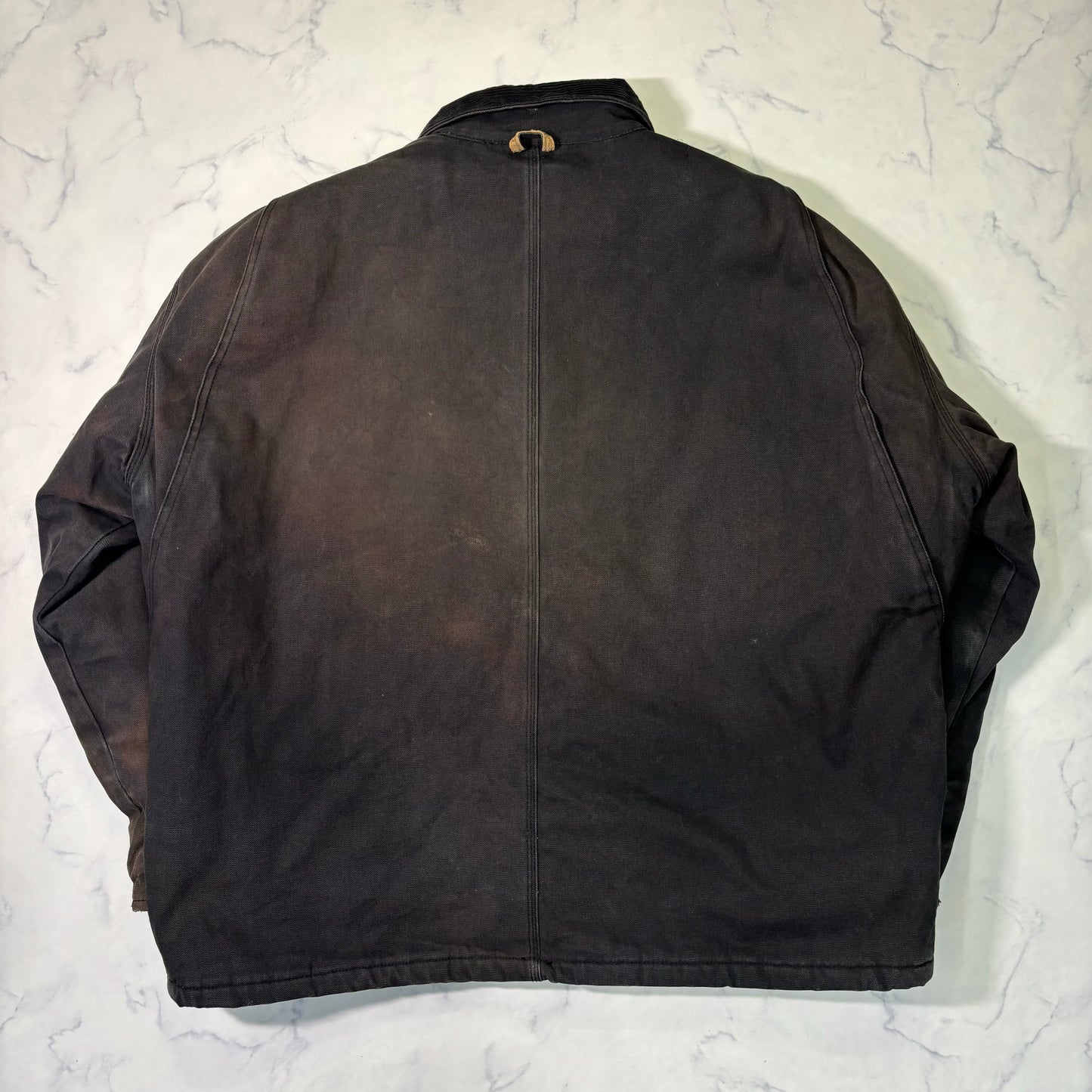 Schmidt Duck Distressed Work Jacket Faded Black 2XL