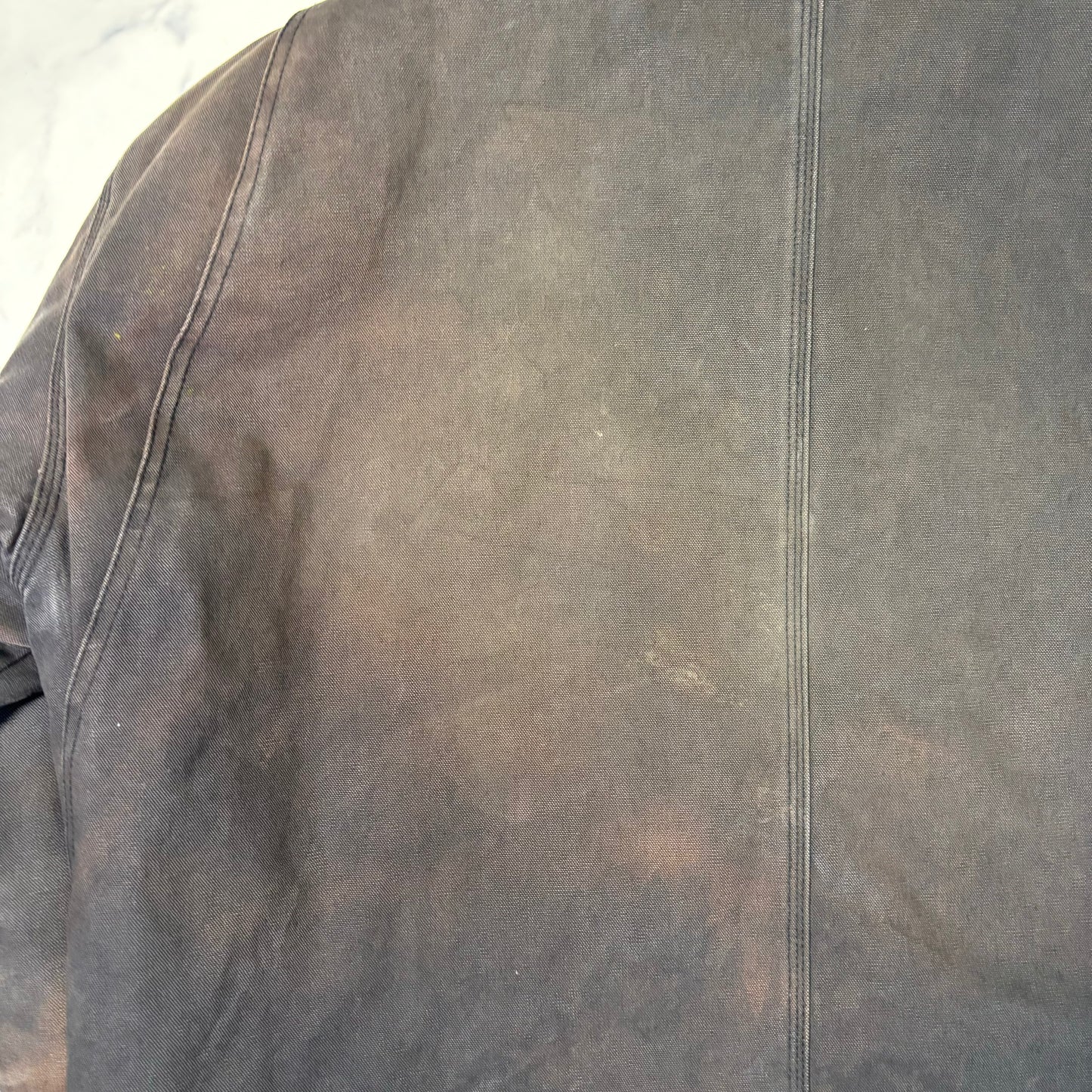 Schmidt Duck Distressed Work Jacket Faded Black 2XL