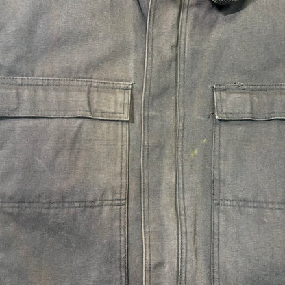 Schmidt Duck Distressed Work Jacket Faded Black 2XL