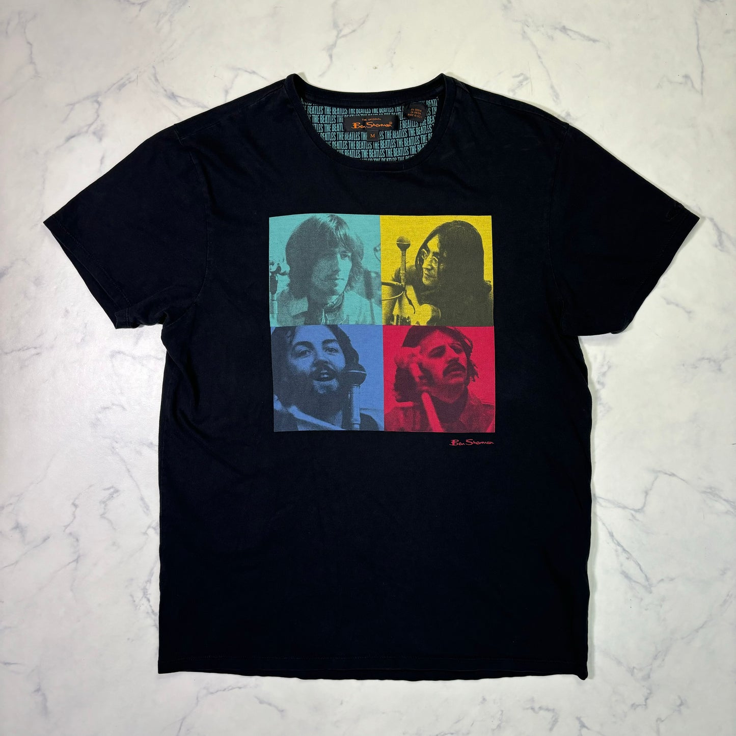 The Beatles Ben Sherman Black T-Shirt