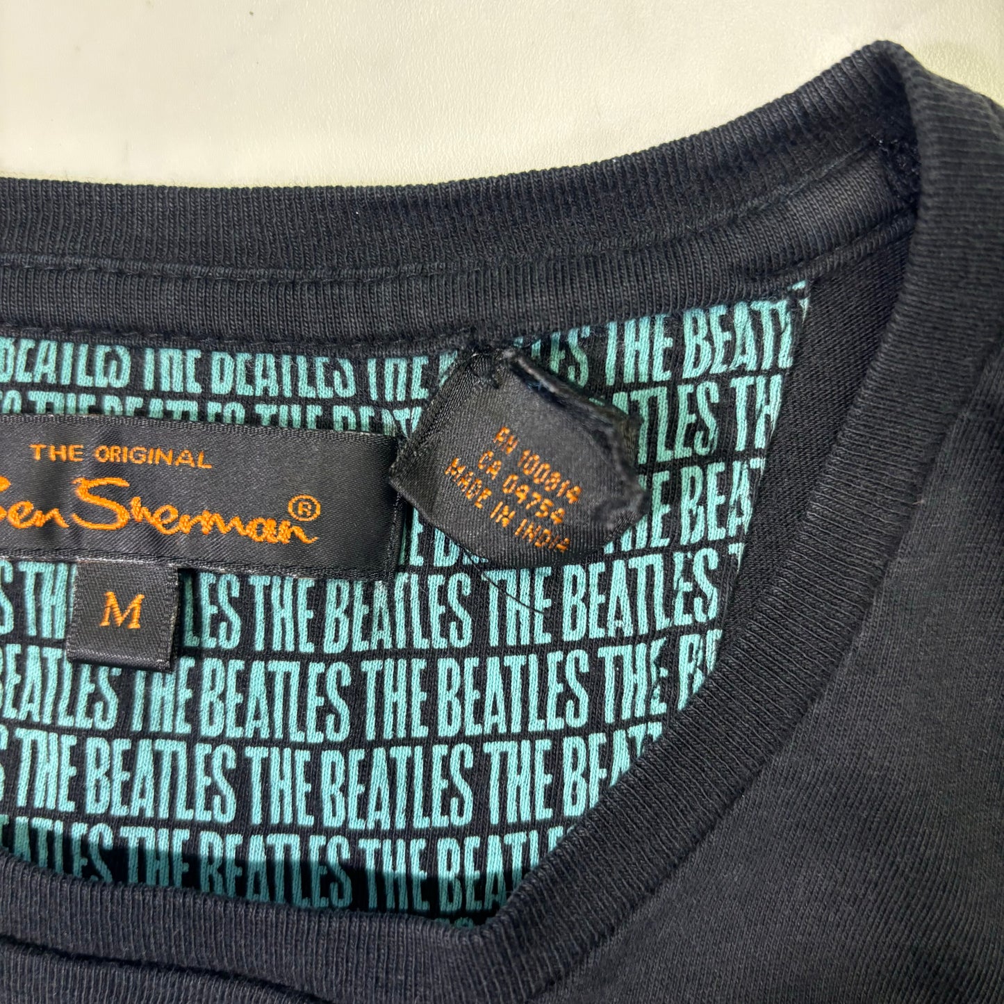 The Beatles Ben Sherman Black T-Shirt