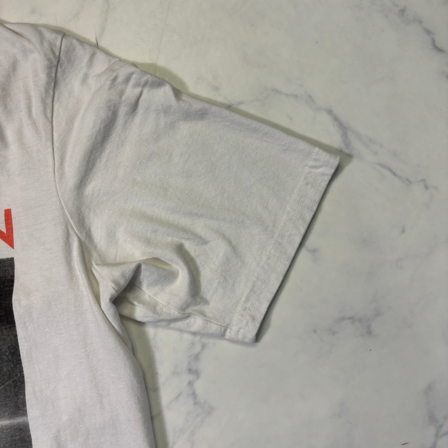 Elton John White Graphic Band T-Shirt