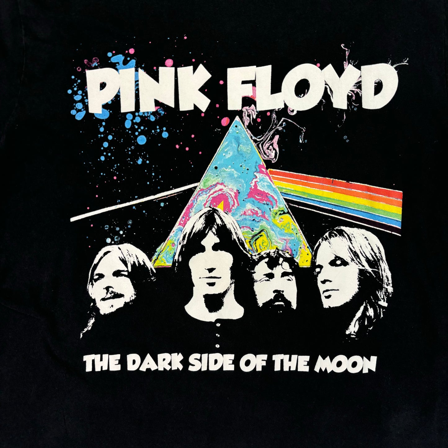 Pink Floyd The Dark Side Of The Moon Black Band T-Shirt