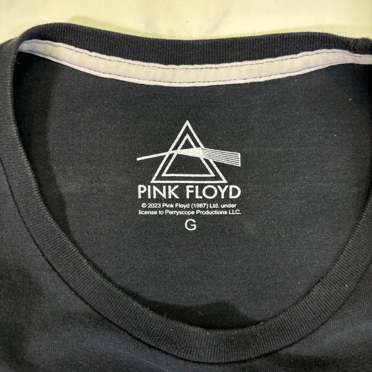 Pink Floyd The Dark Side Of The Moon Black Band T-Shirt