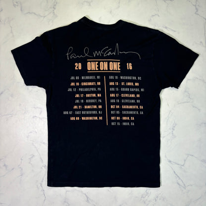 Paul McCartney One On One Black Band T-Shirt
