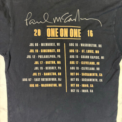 Paul McCartney One On One Black Band T-Shirt