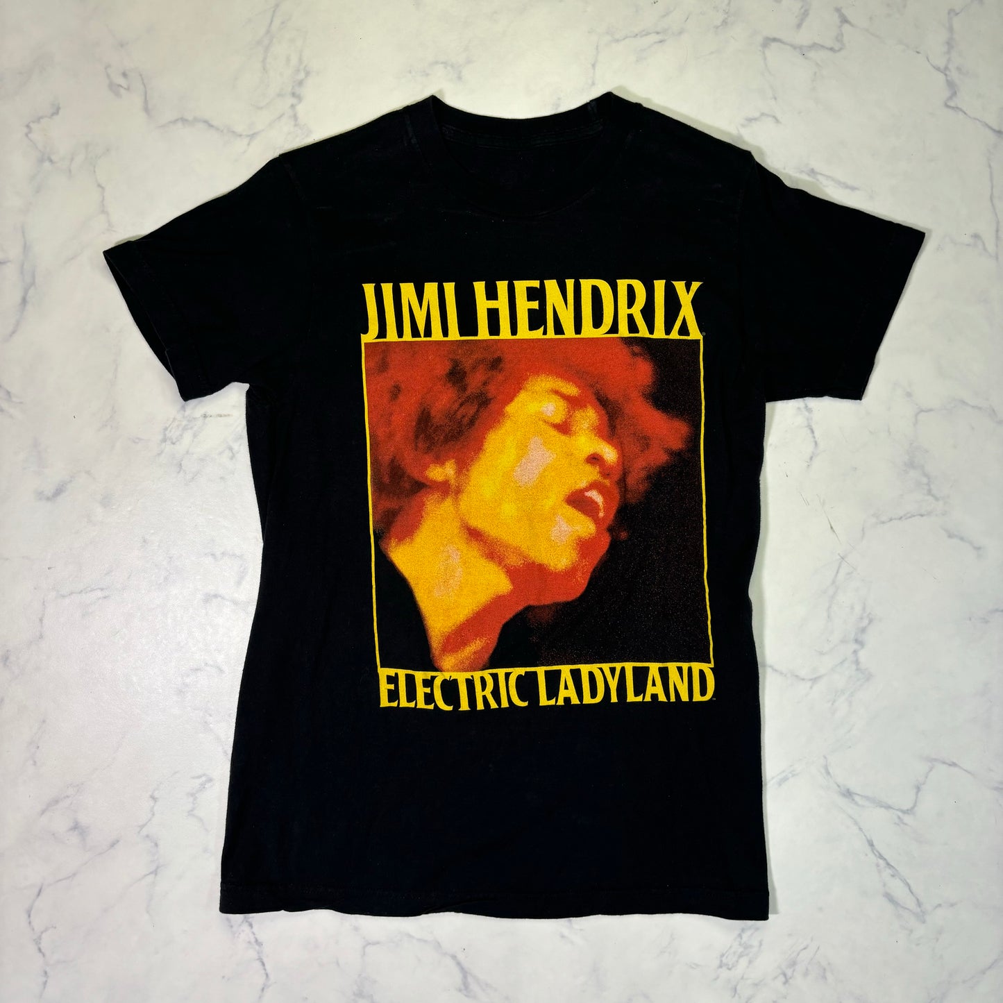 Jimi Hendrix Electric Ladyland Black Band T-shirt