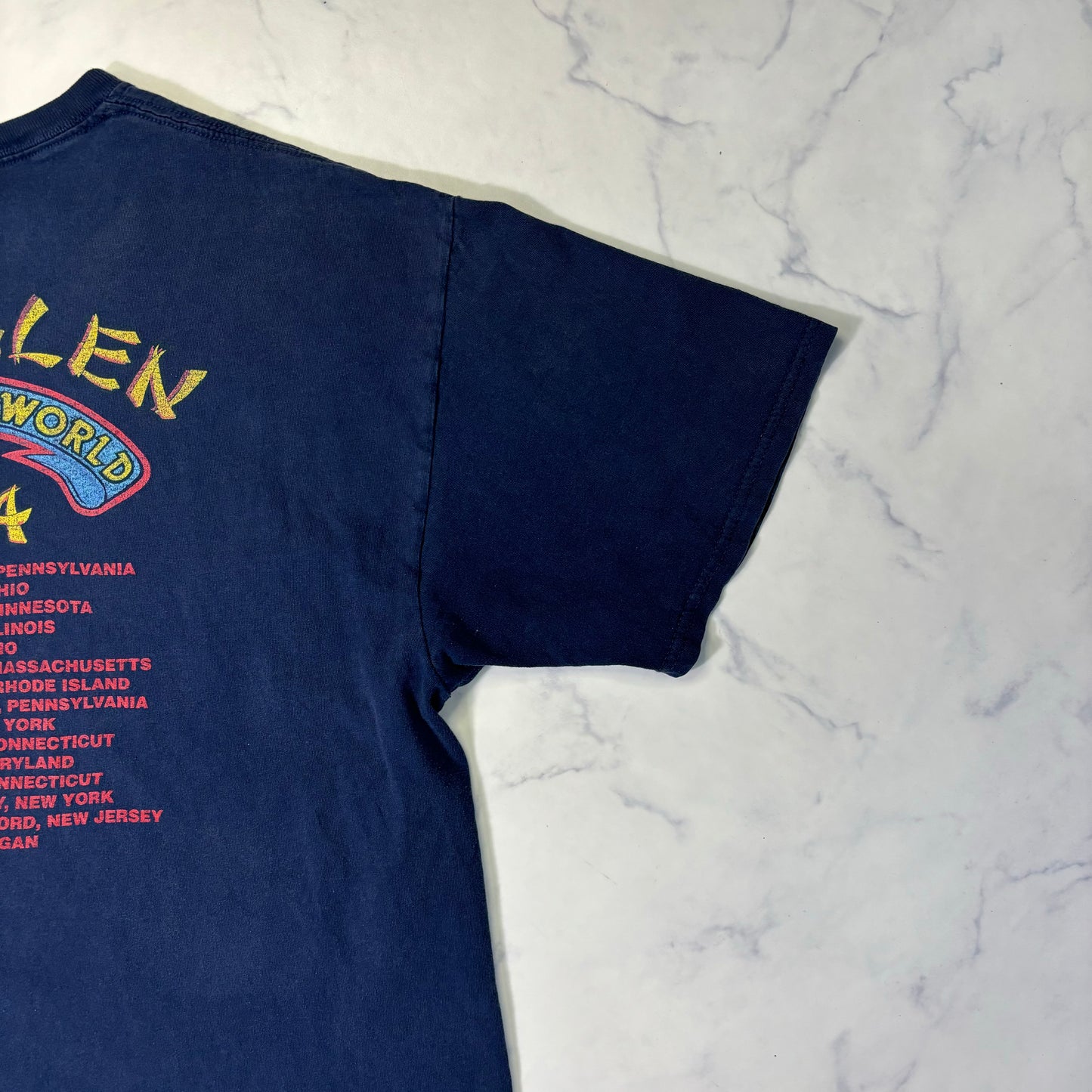 Van Helen 1984 Blue Band T-Shirt