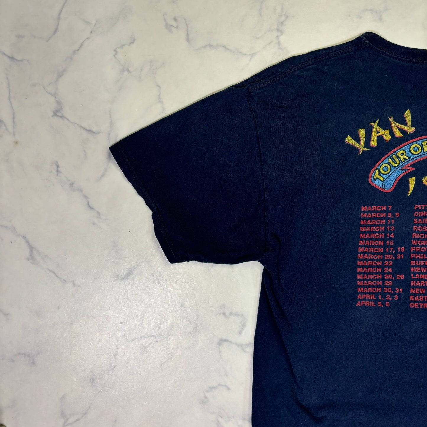 Van Helen 1984 Blue Band T-Shirt
