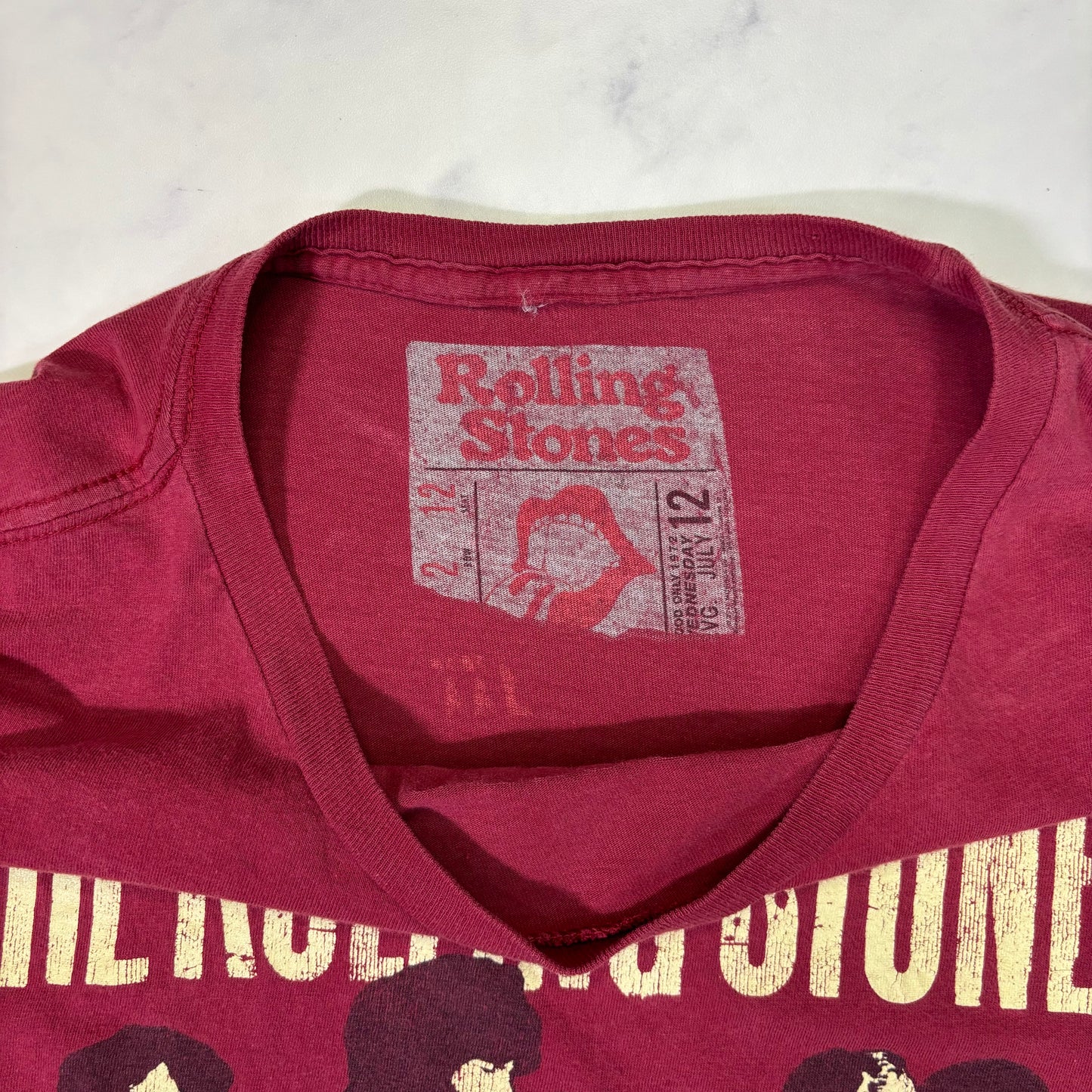 The Rolling Stones Red Band T-Shirt