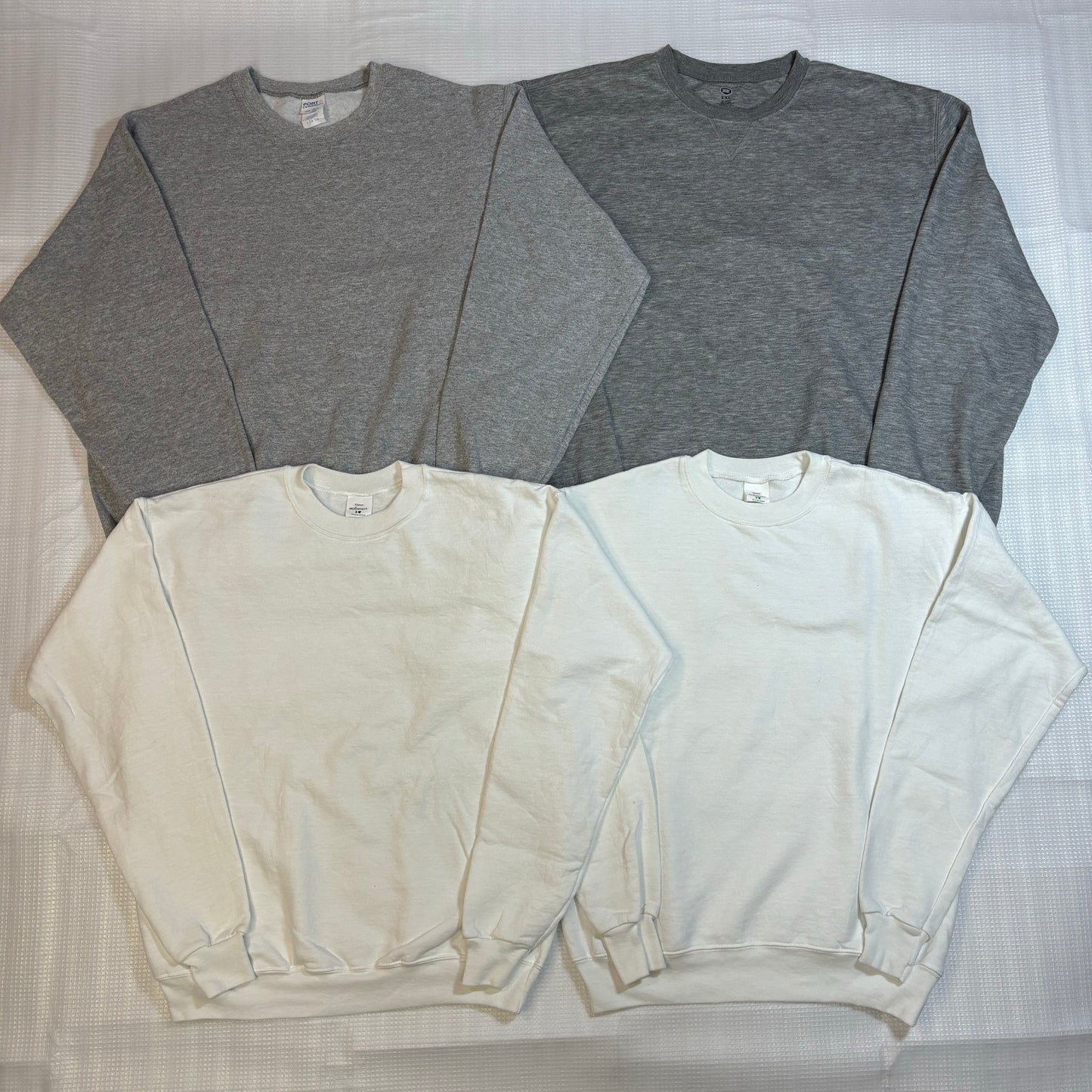 古着卸 アソート販売 Hanes FLUIT GILDAN 他スウェット 無地 10枚 S~2XL