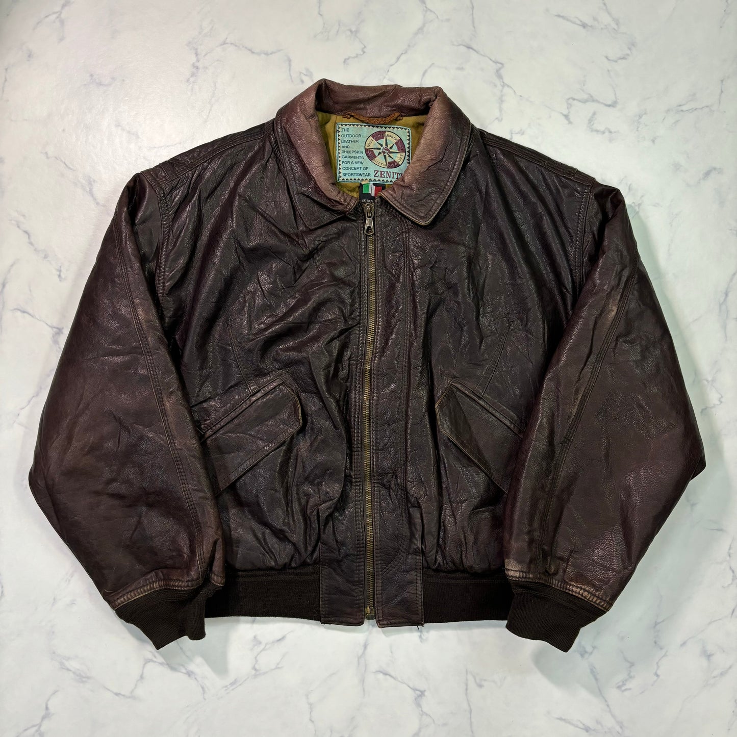 A-2 leather jacket