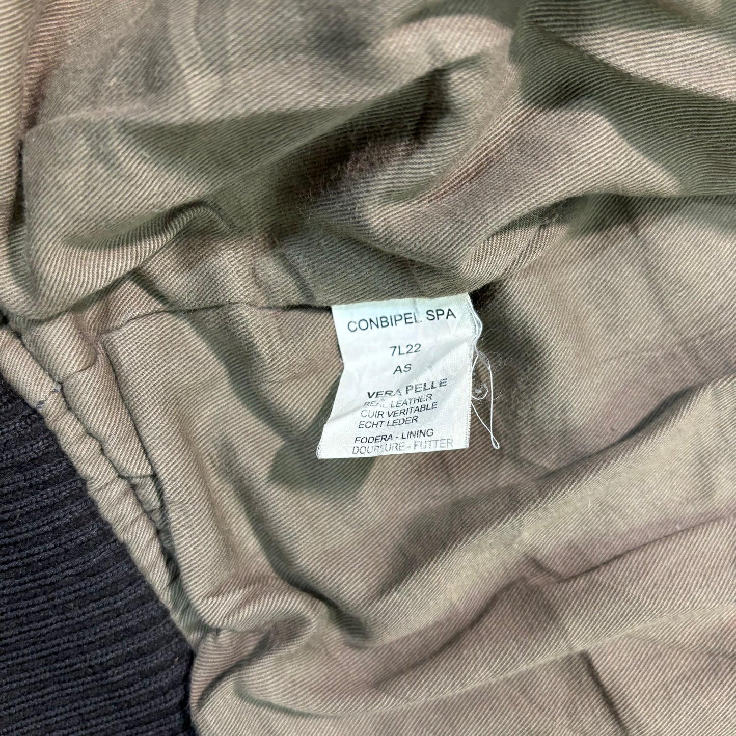 A-2 leather flight jacket 90s usa