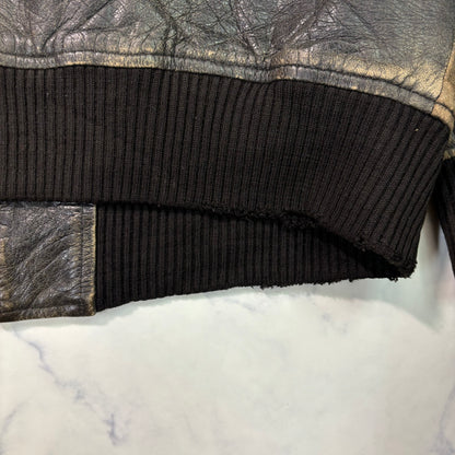 A-2 leather flight jacket 90s usa