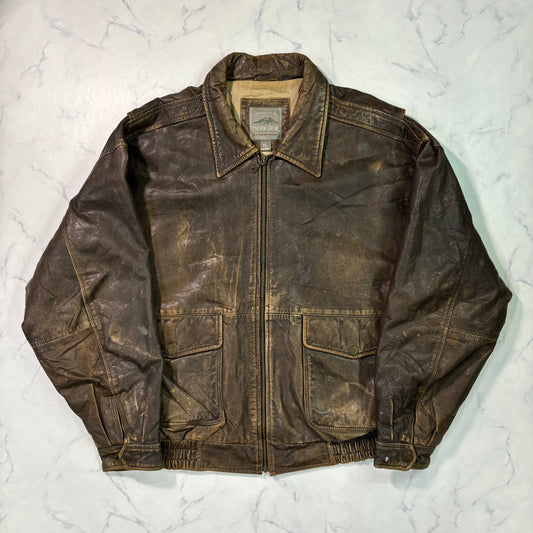 pacific trail A-2 leather jacket