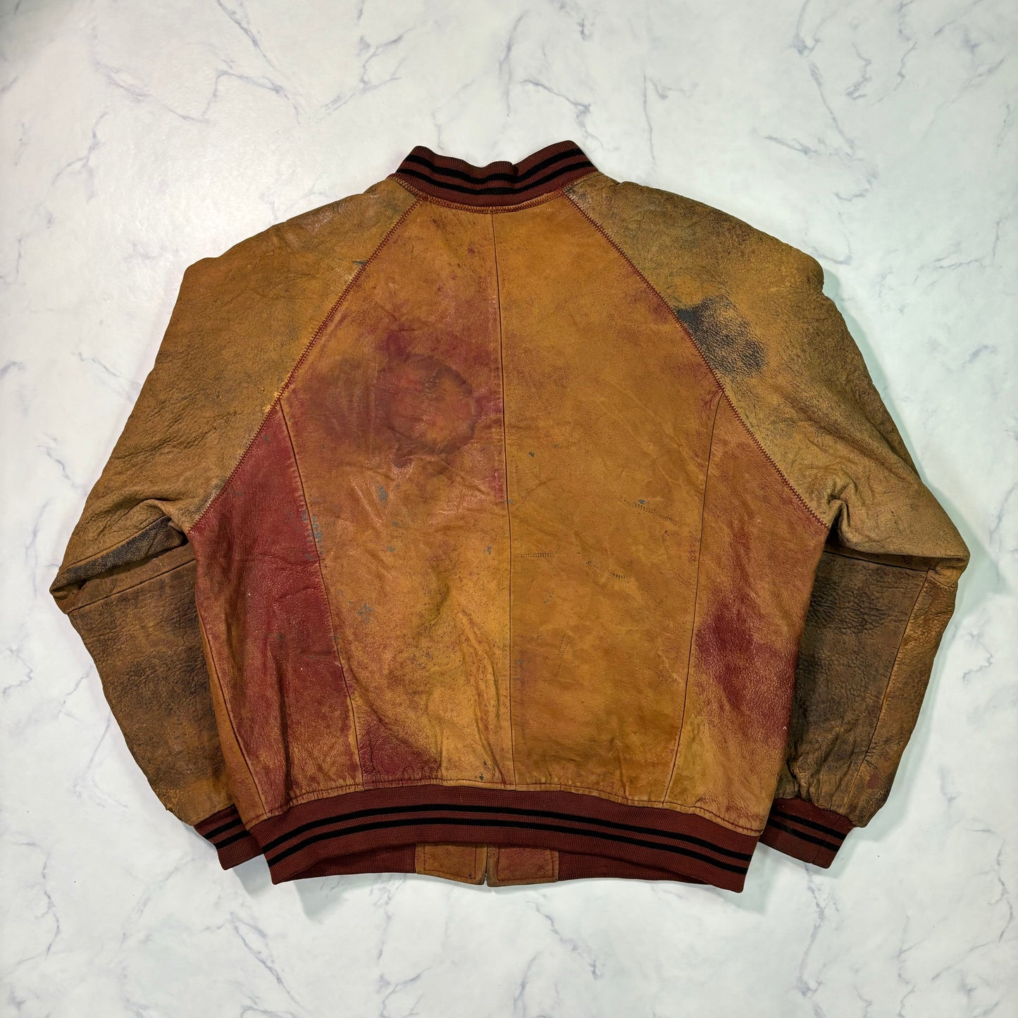 wilsons m.julian leather studium jacket 80s