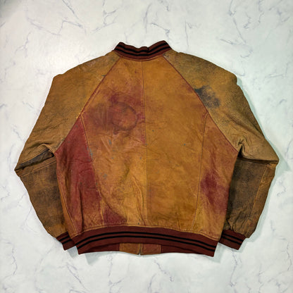 wilsons m.julian leather studium jacket 80s